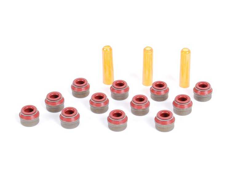 Juego de reparación de retenes de válvulas OEM 11349059172 para BMW E21, E30, E36, E12, E28, E34, E24, E32, E38, E31, Z1. Original BMW.