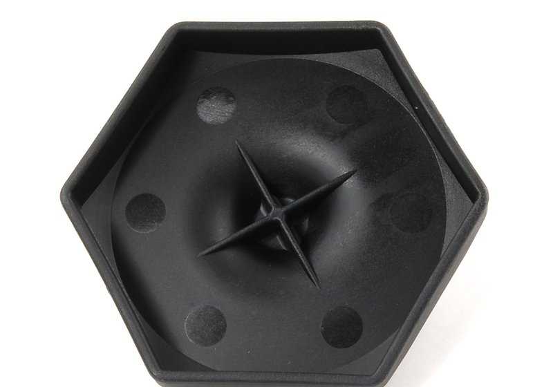 OEM 36131180626 Tampa do centro da roda para BMW (Serve para modelos: E30, E36, E46, E90, E91, E92, E93, E28, E34, E39, E60, E24, E63, E64, E23, E32, E38, E65, E66, E31, E85, E86). BMW originais.