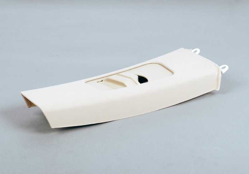 Paramento columna A izquierda superior ITS OEM 51437069161 para BMW Serie 3 E46 (316Ci, 318Ci, 320Cd... y más). Original BMW.