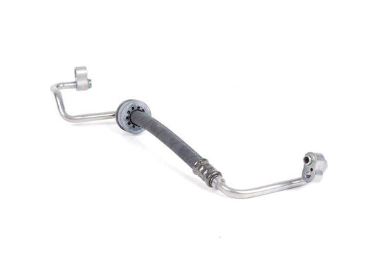Tubería de presión aire acondicionado OEM 64536902230 para BMW E36 y Z3. Conecta compresor y condensador para sistema R12/R134A. Original BMW.