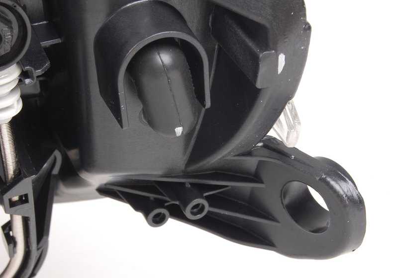 Faro delantero derecho con acabado cromado OEM 63127165666 para BMW E85 (Z4). Original BMW.