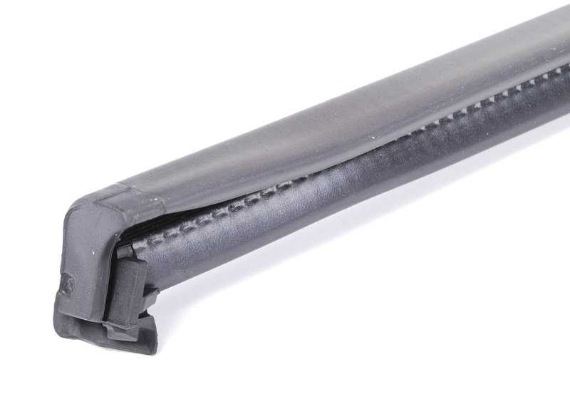 Guía de Ventanilla Puerta Trasera Derecha OEM 51348266126 para BMW E46. Original BMW.