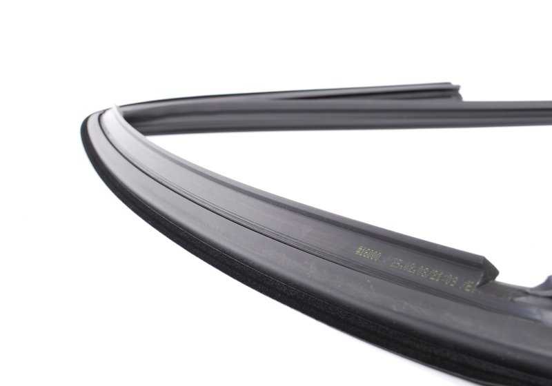 Guía de Ventanilla Puerta Trasera Derecha OEM 51348266126 para BMW E46. Original BMW.
