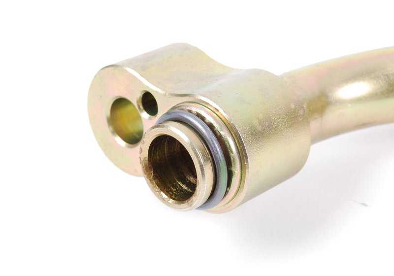 Tubería de aspiración evaporador-compresor OEM 64538390982 para BMW Serie 5 E34 (1989–1996) con motor M50. Original BMW.