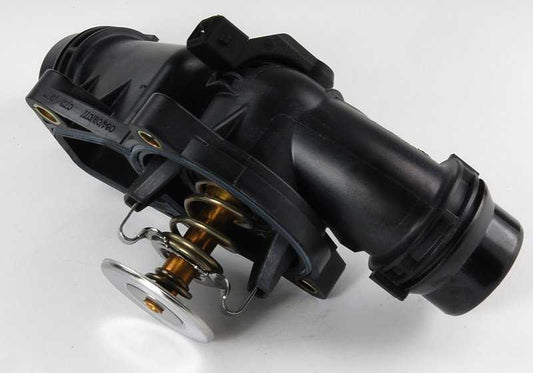 Carcaça do termostato com termostato OEM 11537509227 para BMW E46, E39, E60, X3 E83, X5 E53, Z3 E36, Z4 E85. BMW genuíno.