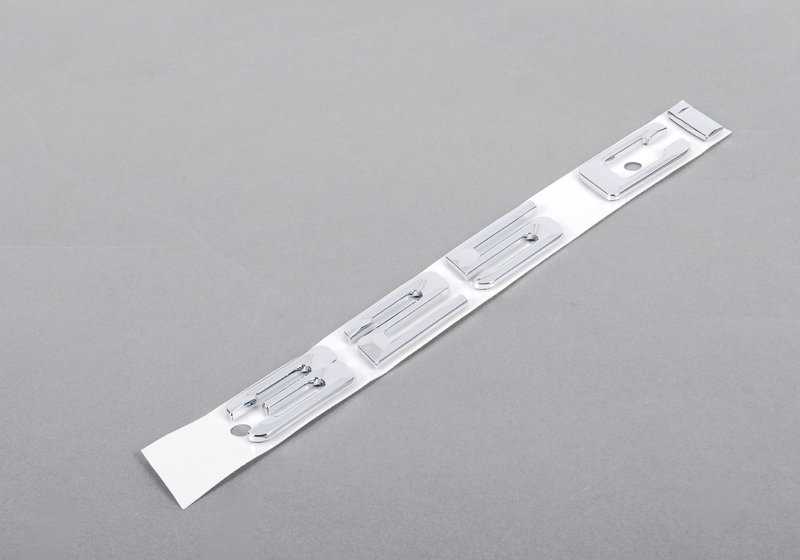 Emblème arrière OEM 51147025254 pour BMW E46. BMW d'origine.