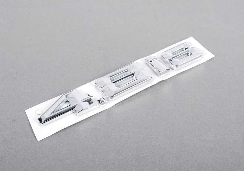 Right side emblem for BMW X5 E53 (OEM 51147138628). Original BMW.
