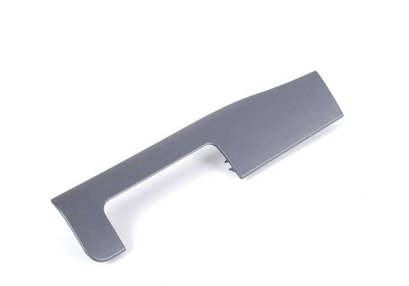 Listón decorativo del tablero de instrumentos izquierdo para BMW Serie 3 E46 (OEM 51458196101). Original BMW