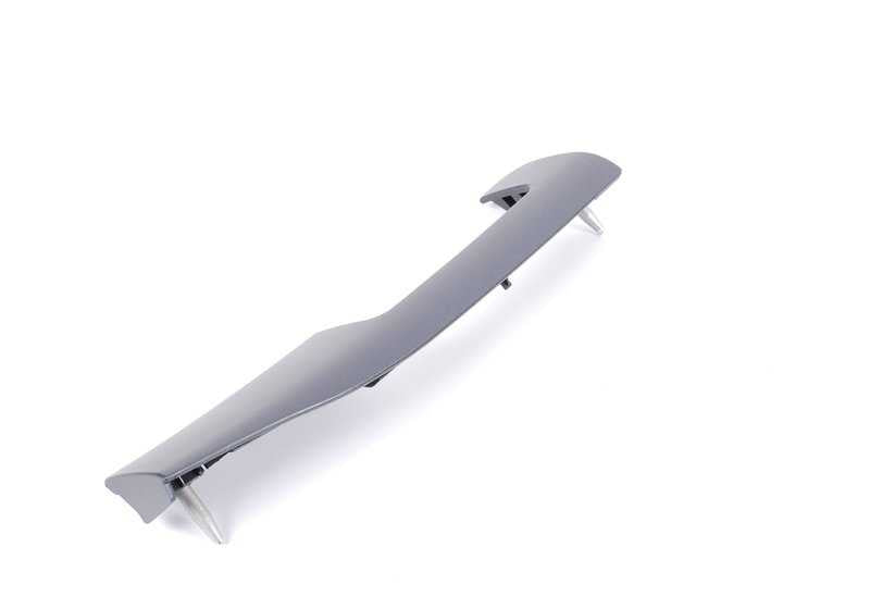 Listón decorativo del tablero de instrumentos izquierdo para BMW Serie 3 E46 (OEM 51458196101). Original BMW