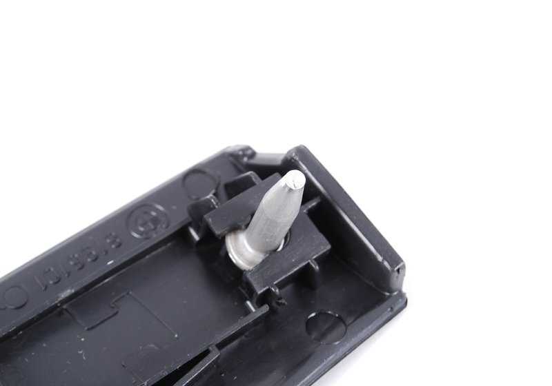 Listón decorativo del tablero de instrumentos izquierdo para BMW Serie 3 E46 (OEM 51458196101). Original BMW