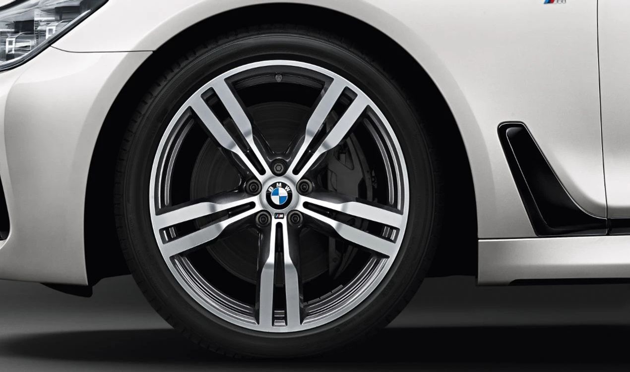 M Double Spoke Aluminium Wheel 648 for BMW 6 Series G32, G32N, 7 Series G11, G12 (OEM 36117850582). Original BMW