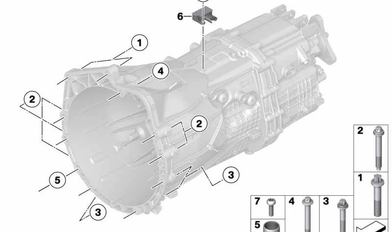 Sensor de marchas 2 canales OEM 23142283799 para BMW F87, F80, F82, F83. Original BMW.