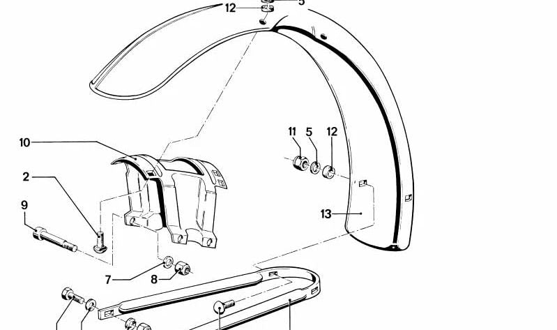 Tuerca cónica OEM 07119924403 para BMW E28 (M5), E24 (635CSi, M635CSi) y BMW Motorrad R247 (R 100) {Modelos detallados}. Original BMW.