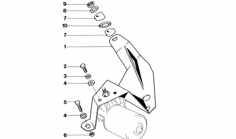 Consola para BMW (OEM 61612161083). Original BMW