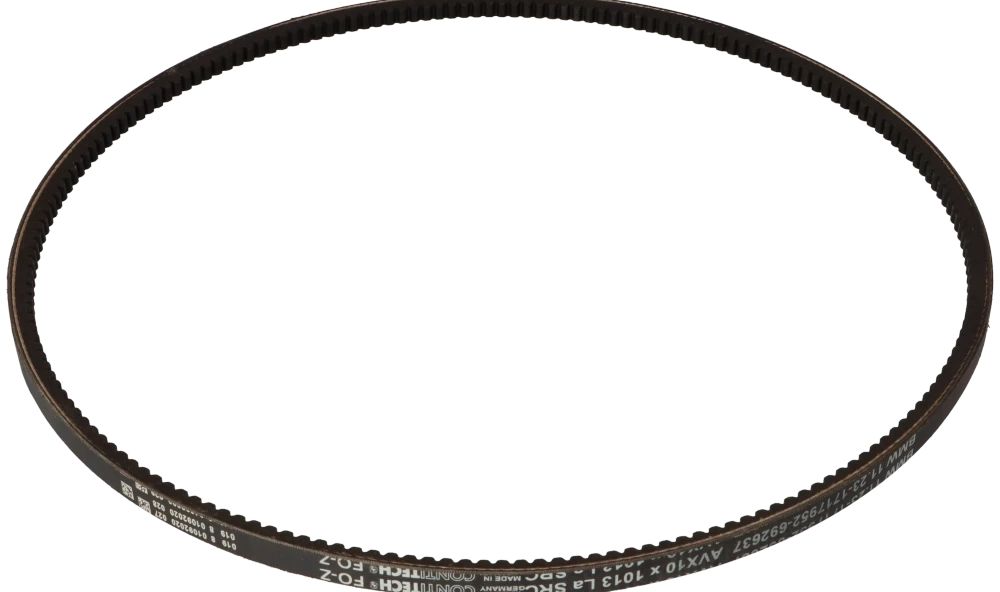 OM Trapezoidal Correa 11231717952 for BMW E30, E34, E28, E24, E23. Original BMW.