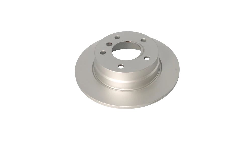 Rear brake disc 280x10 mm OEM 34216855001 for BMW E81, E87, E87N. Original BMW.