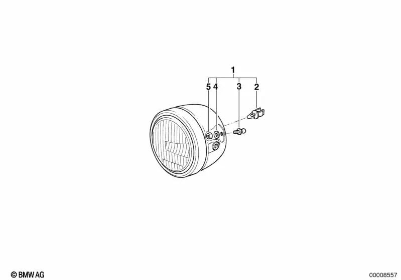 Clipe de fixação OEM 17111712004 para BMW E30, E28, E34, E63, E64, E32, E31... e muito mais. BMW genuíno.