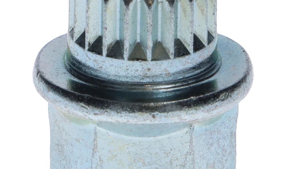 Adaptador con código OEM 36136762341 para BMW E81 (116d, 116i) con motores N45, N43, N47 y cambio manual o automático. Compatible con varios modelos de antirrobo de ruedas. Original BMW.