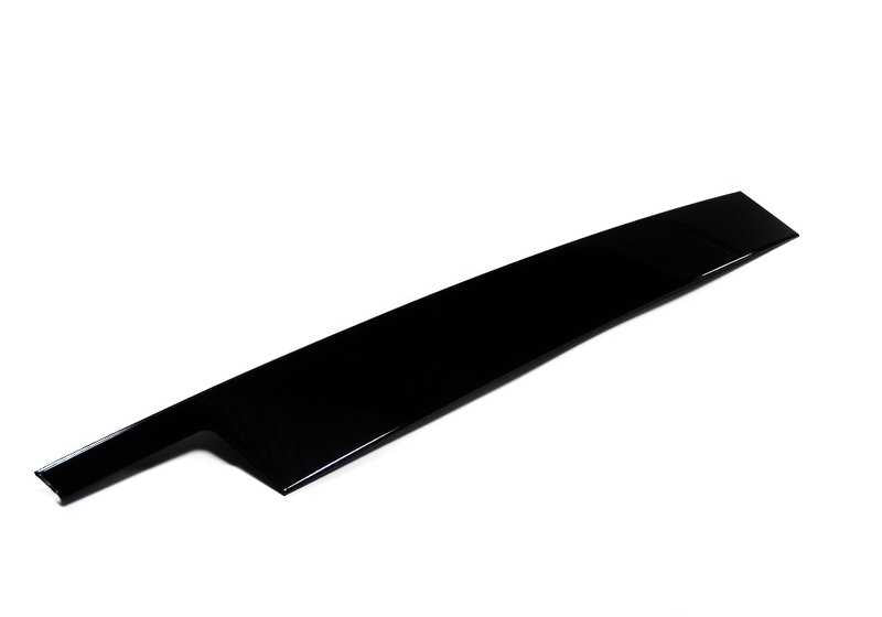 Moldura de janela Blende, pilar B, porta da frente. esquerda para BMW E90, E91, E90N, E91N (OEM 51337906907). BMW originais.