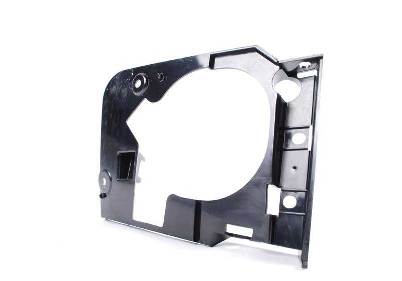 Soporte antiniebla delantero derecho OEM 51117891398 para BMW Serie 3 E90, E90N, E91, E91N. Pieza original BMW.