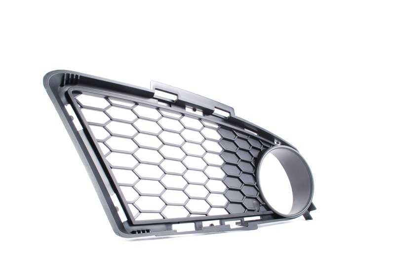 Rejilla lateral derecha OEM 51117891396 para BMW E90 y E91. Original BMW.