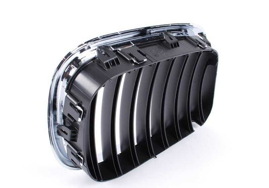 Rejilla de adorno delantero izquierdo OEM 51138402645 para BMW X5 (E53). Original BMW.