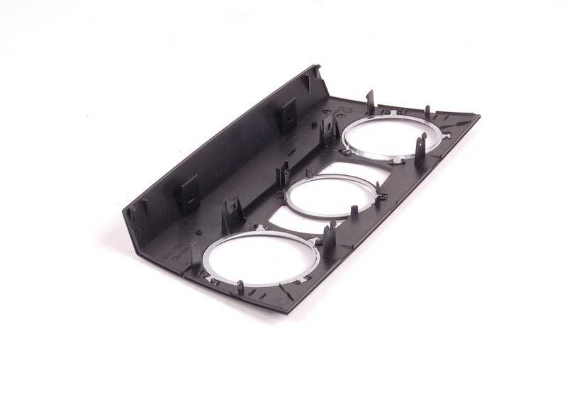 Frente do controlador controla o Perlglanz Chrom OEM 51459137561 para BMW 3 E90 Series, E90N, E91, E91N. BMW original.
