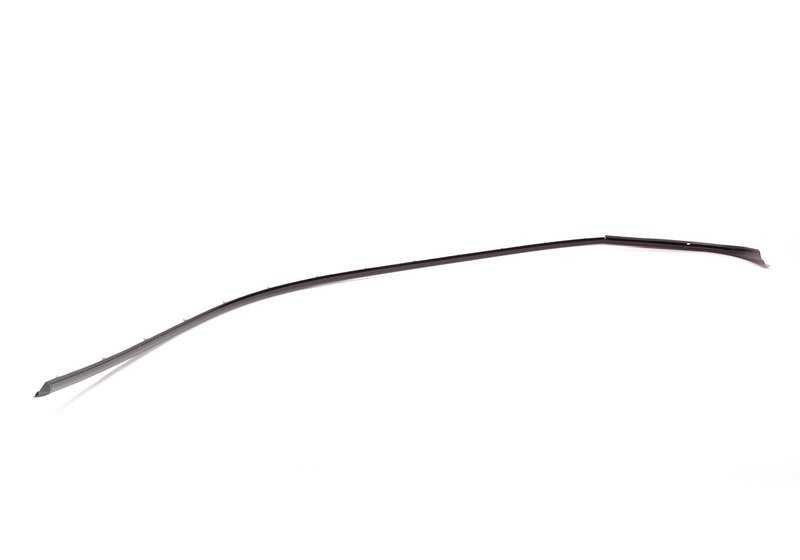 Moldura embellecedora lateral derecha OEM 51357220198 en negro brillante para BMW Serie 3 E90, E90N. Original BMW.