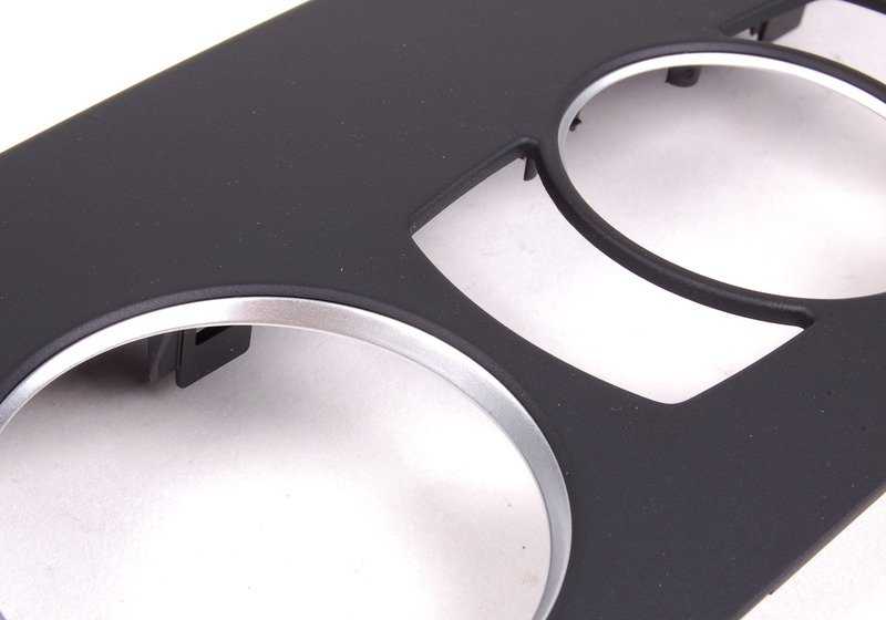 Frente do controlador controla o Perlglanz Chrom OEM 51459137561 para BMW 3 E90 Series, E90N, E91, E91N. BMW original.