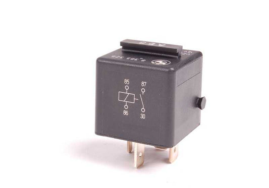 Relé de cierre negro OEM 61358365326 para BMW E34, E39, E38, E31. Original BMW.