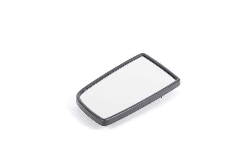Flat left heated mirror glass for BMW E60, E61, E63, E64 (OEM 51167116747). Original BMW.