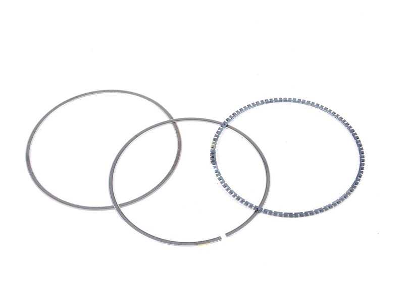 Game of piston segments OEM 11257541469 for BMW E87, E46, E90, E91, E83, E85. Original BMW.