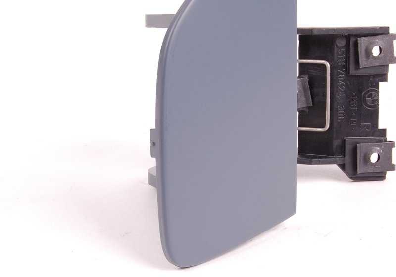 Tapa lateral derecha imprimada OEM 51117057414 para BMW Serie 7 {E65, E66} modelos 730d, 730i, 735i, 740d, 745i, 760i. Pieza original BMW.
