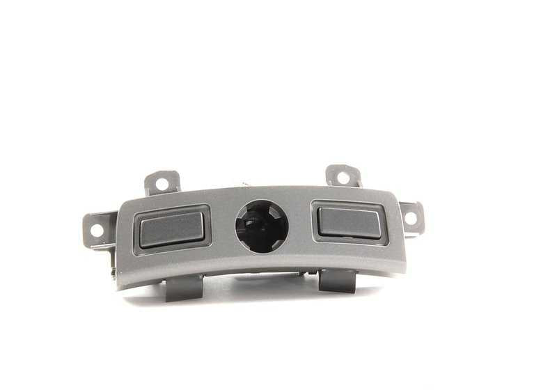 Tapa de cierre para reposabrazos central OEM 51167002397 para BMW E65, E66. Original BMW.