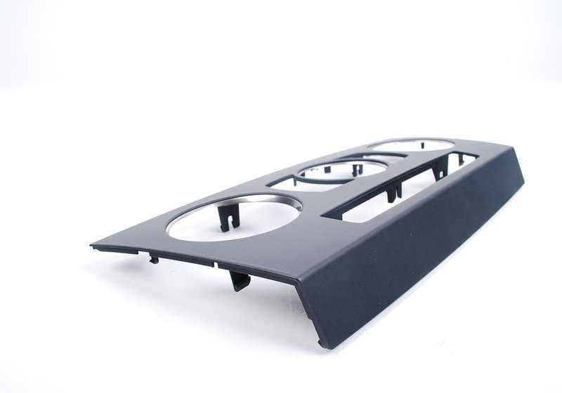 Carcasa frontal panel control aire acondicionado OEM 51459137564 para BMW E92, E93. Original BMW.