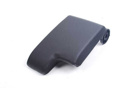 Apoyabrazos superior de cuero artificial negro OEM 51168229232 para BMW Serie 3 E46 316Ci, 318Ci, 320Ci, 316i, 318i, 320i... y más. Original BMW.