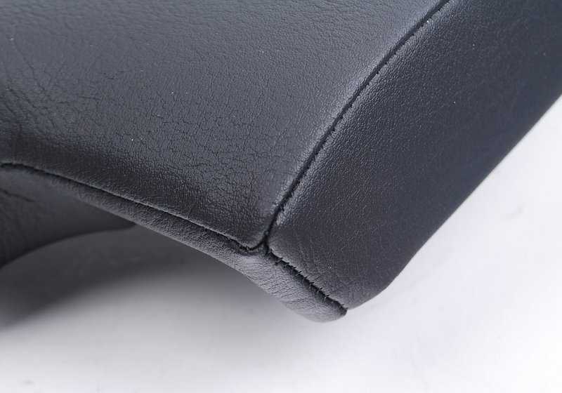 Apoyabrazos superior de cuero artificial negro OEM 51168229232 para BMW Serie 3 E46 316Ci, 318Ci, 320Ci, 316i, 318i, 320i... y más. Original BMW.