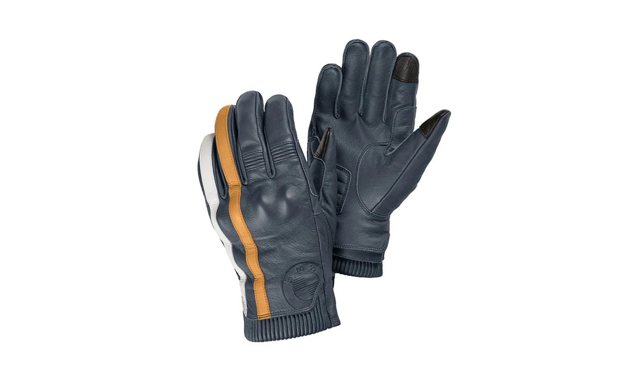 Luvas Lehel cinza tamanho XL OEM 76215B3D072 para BMW Motorrad. Originais BMW Motorrad.