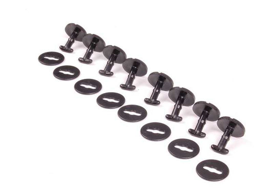 Velours Antracita Parking Game Game 51477007313 pour BMW 3 E46 Convertible Series (11/1998 - 08/2006). BMW d'origine.