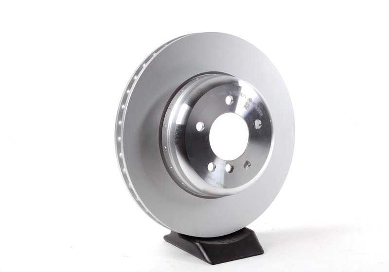 Disco de freio dianteiro ventilado OEM 34116763824 para BMW Série 5 E60, E61, Série 6 E63, E64... e muito mais. BMW genuíno.