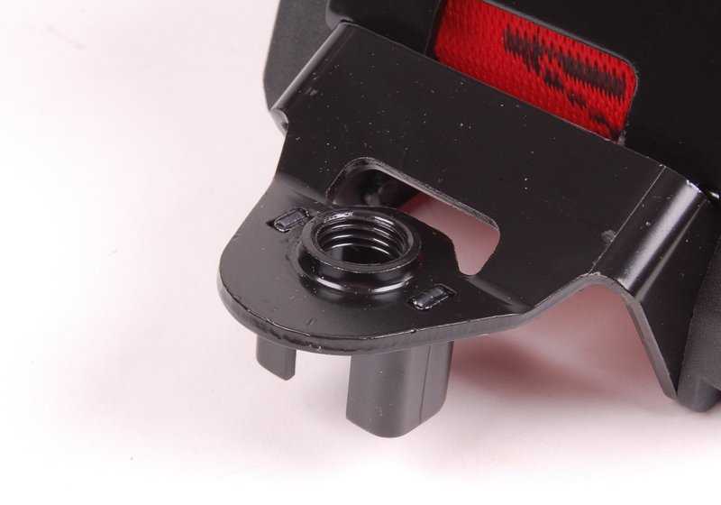 Cinturón de seguridad trasero derecho "BMW Motorsport" OEM 72112257468 para BMW E36. Original BMW.