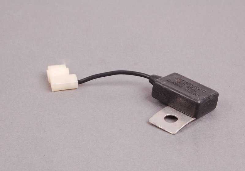 Condensador supresor de alternador OEM 12311356564 para BMW E21, E30, E36, E12, E28, E34, E24, E23, Z1. Original BMW.