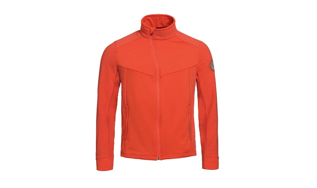 Veste polaire GS orange OEM 76235B3E552 taille M pour BMW Motorrad. Valable pour BMW. BMW Motorrad d'origine.