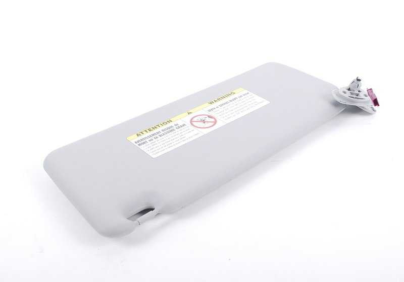 Visera parasol con luz de maquillaje OEM 51168242556 para BMW E39, E38. Original BMW.