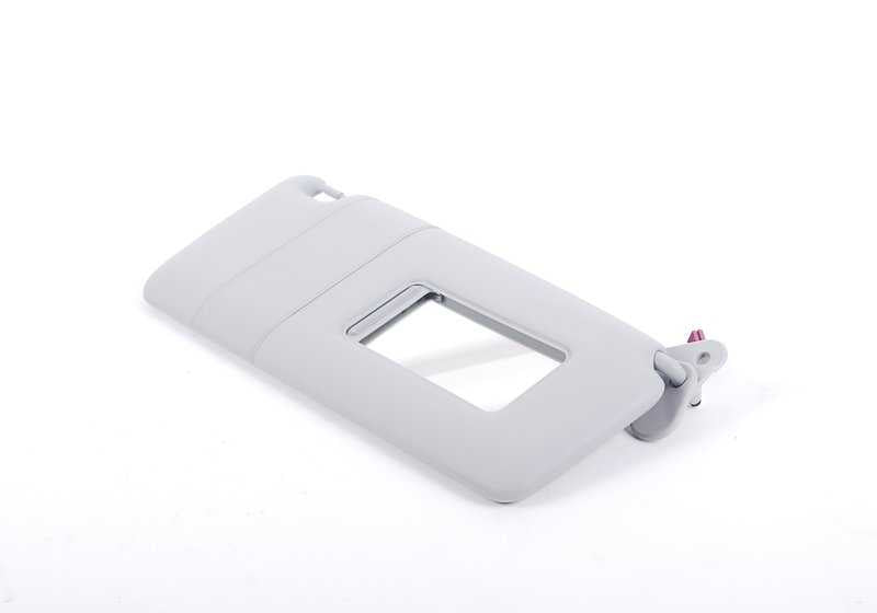 Visera parasol con luz de maquillaje OEM 51168242556 para BMW E39, E38. Original BMW.