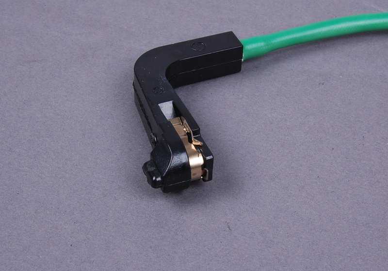 Sensor de desgaste de pastillas de freno delantero izquierdo OEM 34352283335 para BMW E82, E90, E92, E93 (modelos M3 incluidos). Original BMW.