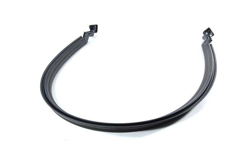 Junta central capó delantero OEM 51767034163 para BMW Serie 5 E60, E60N, E61, E61N. Original BMW.