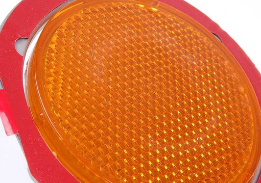 Left side reflector for BMW Z4 E85, E86 (OEM 63147046045). Original BMW