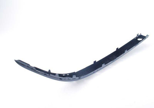 Right front bumper molded OEM 51117142246 for BMW E65, E66. Chromeline finish. Original BMW replacement.
