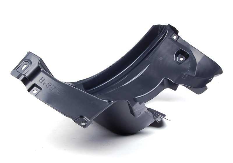 Protector paso de rueda delantero derecho OEM 51717207650 para BMW E82. Original BMW.